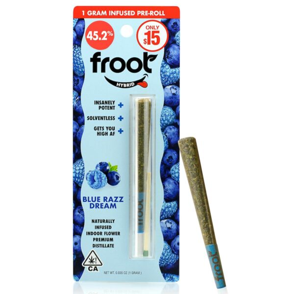 Infused Pre-Roll Blue Razz