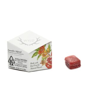 Pomegranate 1:1 CBD + Hybrid Enhanced Gummies | 100mg